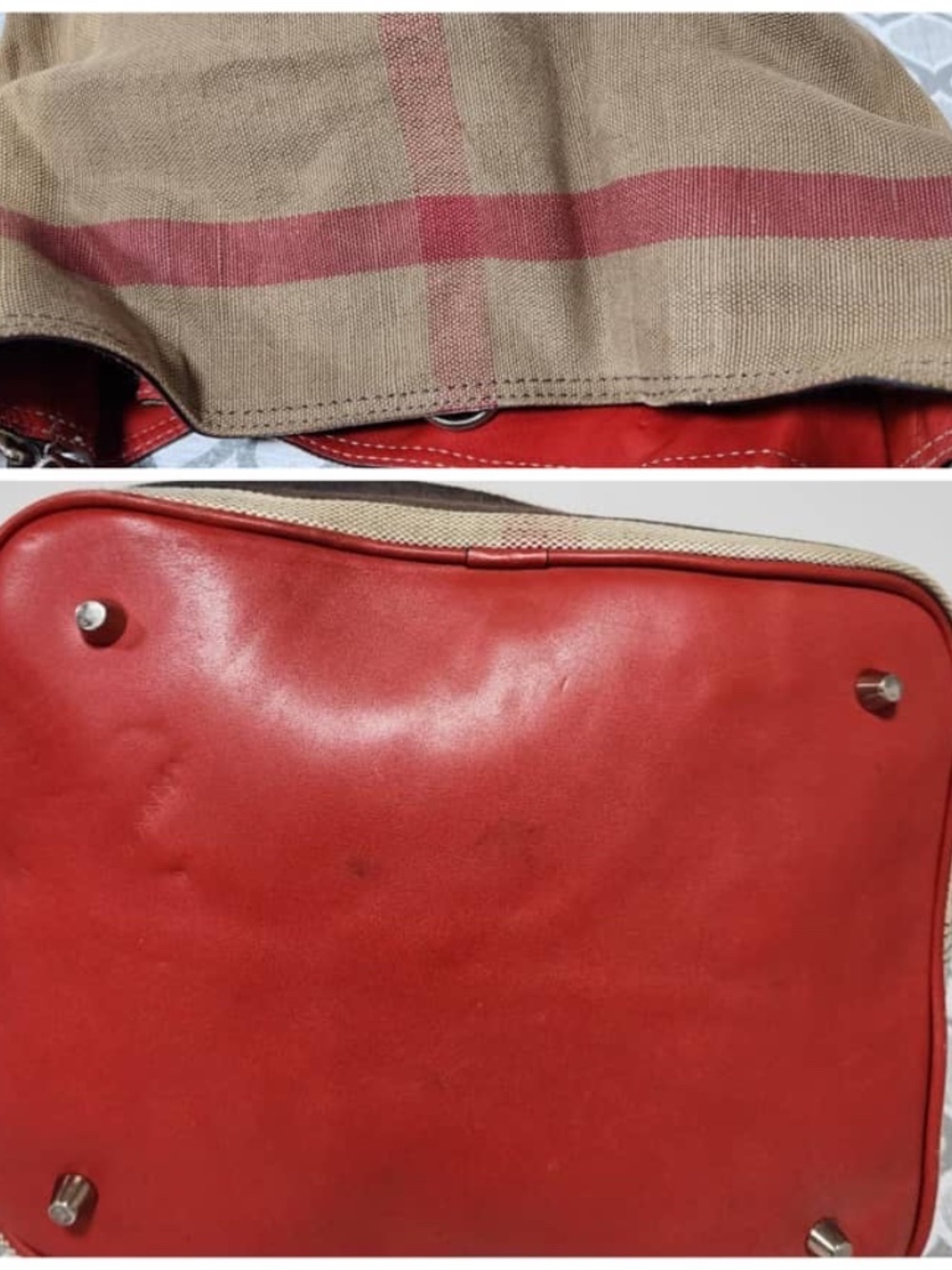 Authentic Burberry Exploded Check Ashby Medium Shoulder Bag Multicolor - Picture 12 of 14